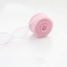 10 Stücke/Pack hochdurchsichtige Organza Satinbänder - strukturierter glänzender Satin, geeignet für Feiertags-Deko, Hochzeitsdeko, Geschenkverpackung, Tortendekoration | Mehrzweck-Bänder | Organza-Bänder, Satinbänder