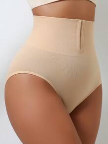 2 piezas Pantalones moldeadores para mujer con hebilla, cintura alta, sin costuras, control del abdomen, aptos para ejercicio diario y deportes