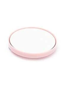 30X/40X Magnifying Makeup Mirror, Portable Round Hand Mirror With 2 Suction Cups For Wall Mount, Suitable For Makeup, Tweezing And Blackhead/Blemish Removal