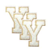 3/26 件 A-Z 3.15 英寸雪尼尔刺绣字母、熨烫补丁、缝制/熨烫装饰数字徽章、服装配饰（用于衣服、夹克、帽子、书籍、背包）、DIY 刺绣补丁 - 彩色 - 查看 126