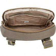 Unisex-Adult Anti-Theft Courier Small N/S Slim Travel Tote - Stone Gray - View 6