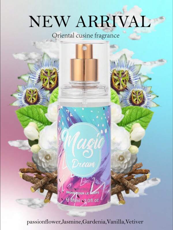 Candy Breathy 1Pc 88ml Long-Lasting Fragrance,Natural Floral & Fruity Fragrance Room Spray,Fresh Scent, Suitable For Living Room, Bedroom, Wardrobe,Bathroom, Office And Other Places, And Can Provide A Pleasant Fragrance Experience