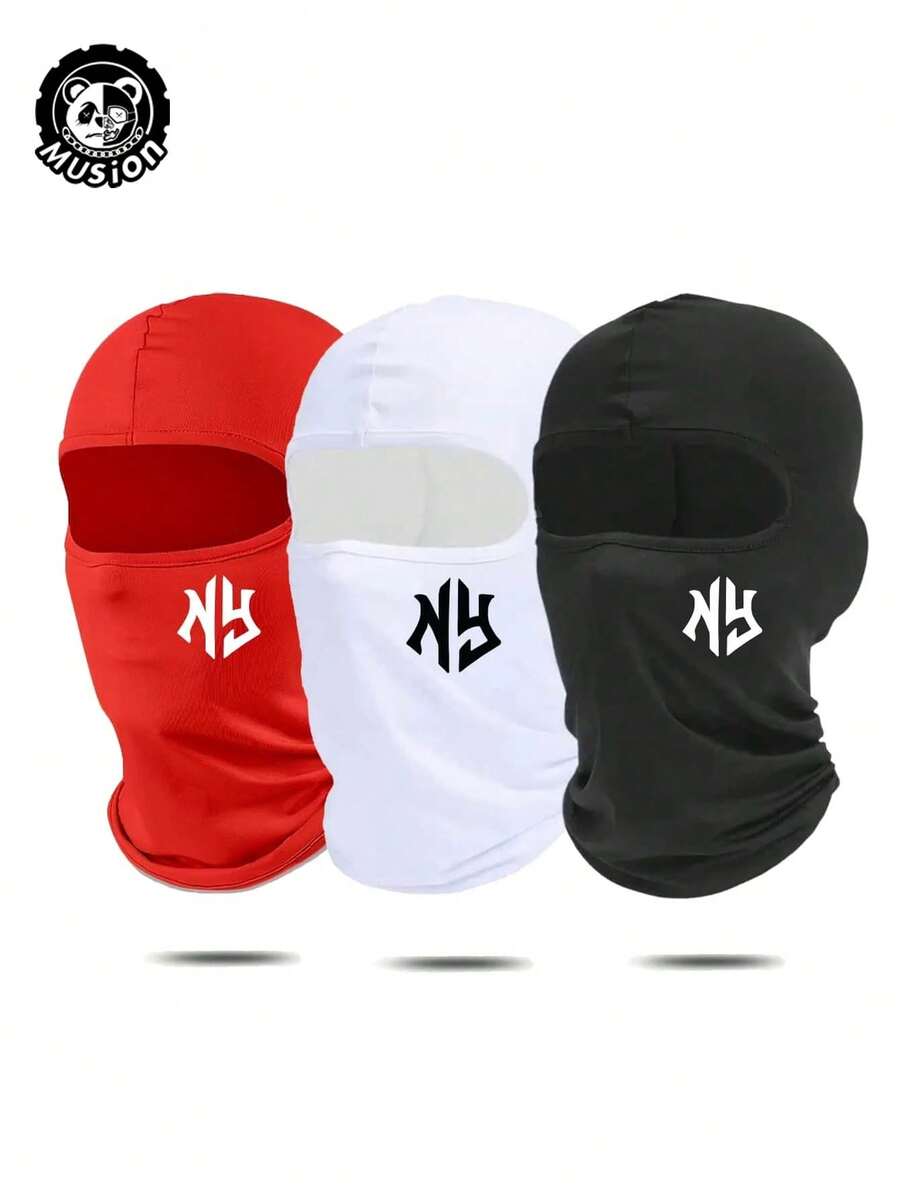 1 chiếc Mặt nạ chống nắng đa năng họa tiết Graffiti Punk NY Unisex, Mũ trùm đầu, Mặt nạ che toàn bộ khuôn mặt, Thích hợp cho đạp xe, trượt tuyết, đi bộ đường dài, câu cá và thể thao ngoài trời, Chống gió và thoáng khí, Quà tặng ngày lễ tốt nhất - Nhiều màu - Xem 1