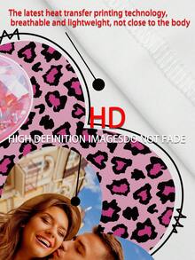 Customized T-Shirts, Women'S T-Shirts With High-Definition Avatars, Personalized Customization Loving Style T-Shirts, New Heat Transfer Printing Technology, High-Definition Images, Comfortable, High Elasticity, The Best Gift For Girlfriends/Wives,1pc - White - View 8