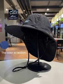 1 pezzo Cappello da sole stile giapponese per escursioni all'aperto, protezione UV per il collo estivo, cappello a secchio con tesa larga adatto per attività all'aperto come arrampicata, escursionismo, campeggio, golf per le donne