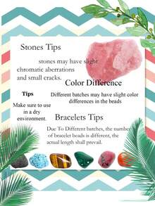 1pc Matte Moon Stone Women Wisdom Bracelet 8mm Rose Quartz & White Jade New Beginnings, Soothing,Clarity, Emotional Balance Beaded Fashion Jewelry Festival Gifts For Women Men - Multicolor - View 6