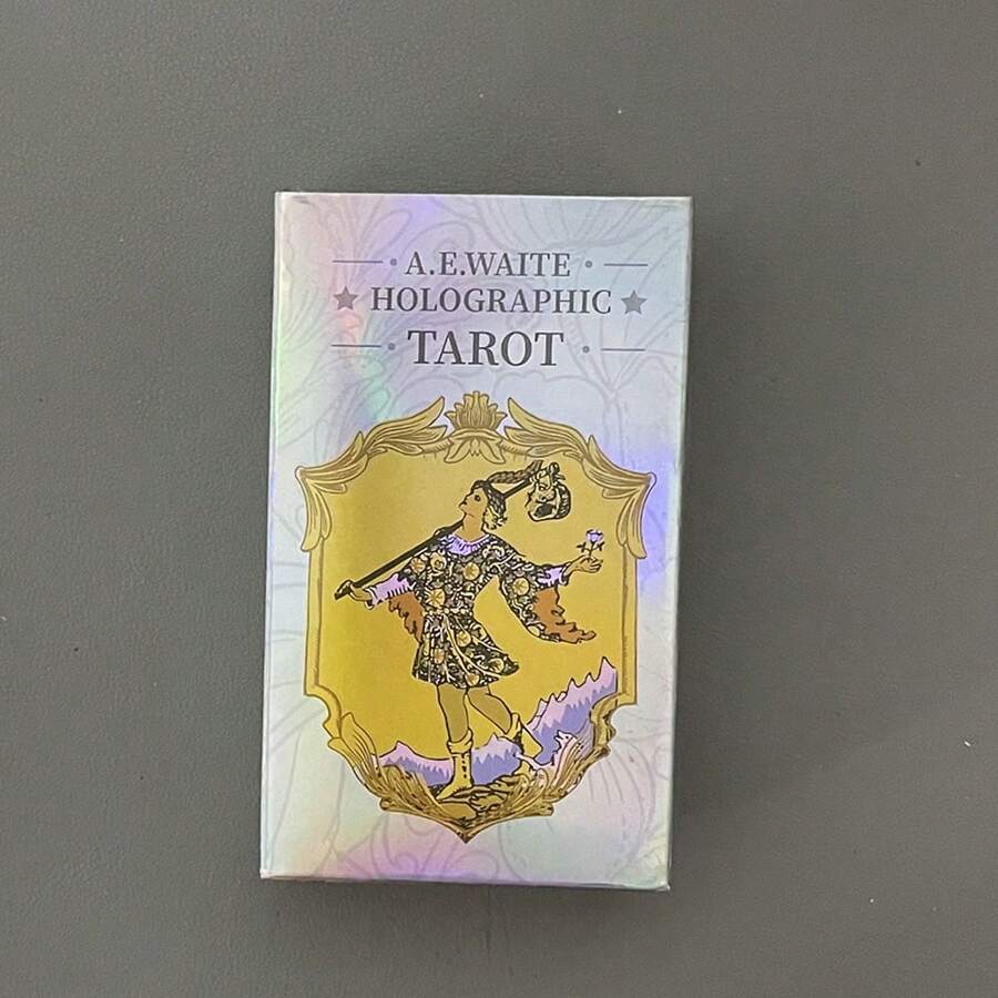 78 Pcs Illuminating Classic Tarot Cards, Fortune Telling Card Game - Multicolor - View 1