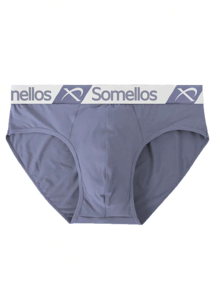 1 Cueca Slip Somellos Tradicional Masculina Infantil - Multicolorido - Visão 1