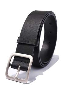 1 Set Of Children's College Style Square Buckle Belt Solid Color Tie Combination, Comfortable And Versatile, Suitable For Daily Life, Formal Dinners, Party Outfits