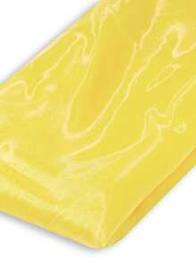 1pc Transparent Yellow Organza Fabric, Silky Shiny See-Through Stiff Tulle, Wedding Dress DIY Sewing Craft, Wedding Decor