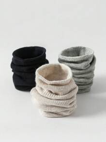 3pcs/4pcs/6pcs/12pcs Men's Loose Top Socks, Middle-Aged & Elderly Wide Mouth Non-Binding Ankle Socks, Plus Size, Solid Black/White/Gray, Casual Cotton Socks For Daily Wear, Fall