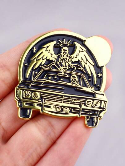 1 pezzo Spilla fantasy per serie TV per bambini, spilla da risvolto per zaino, spilla smaltata, spilla carina per cartella, gioiello decorativo