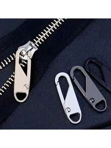 4-Piece Zipper Repair Kit - Quickly Repair Damaged Zippers On Luggage, Bags, Etc., With Randomly Selected Patterns And Colors - Multicolor - View 3