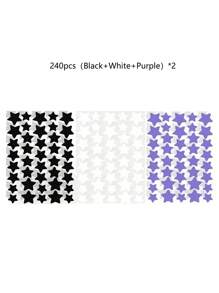 1120/840/560/280 Pcs Star Stickers, Back To School,Halloween & Christmas Decoration Stickers, Colorful Five-Pointed Star Stickers For Party, Holiday Photo Decoration, Face Decor Stickers (1 Sheet Per Color), For Decoration Only (Not For Makeup)2000/1400/160/80/40
