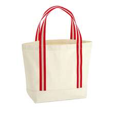 EarthAware Boat Bag (Natural/Classic Red) - Beige - View 1