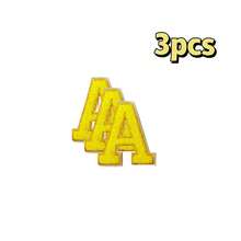 3/26 件 A-Z 3.15 英寸雪尼尔刺绣字母、熨烫补丁、缝制/熨烫装饰数字徽章、服装配饰（用于衣服、夹克、帽子、书籍、背包）、DIY 刺绣补丁 - 彩色 - 查看 76