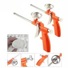 Schaumstoffpistole, längere Düse & leicht zu reinigen, Polyurethan-Dichtungsfüller für Tür- und Fensterritzen