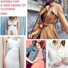 50 chiếc cúc ngọc trai trắng các loại, cúc may cổ điển, dùng cho đồ thủ công, quần áo, váy cưới và các dự án tự làm - Nhiều màu - Xem 8