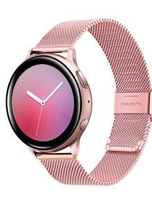 1pc Men Women Stainless Steel Watch Strap Metal Watch Band 20mm 22mm Casual Watchbands Compatible With Samsung Galaxy Watch3 4 5 6 7 41mm 45mm/Galaxy Active2/Gear Compatible With Amazfit GTR 2/3/4 Fashion Busniess Watch Band Smartwatch Replacement Wristband For Watch GT/GT2 42mm 46mm Compatible With Amazfit GTS 2/2E/2 Mini Smart Watch Accessories For Men Women