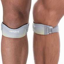 1 件装膝盖支架髌骨膝盖支撑带，可调节髌腱稳定带，适用于跳跃者膝盖、篮球、跑步、徒步、排球、网球、深蹲健身房配件膝盖支撑运动护膝健身房护膝 - 彩色 - 查看 9