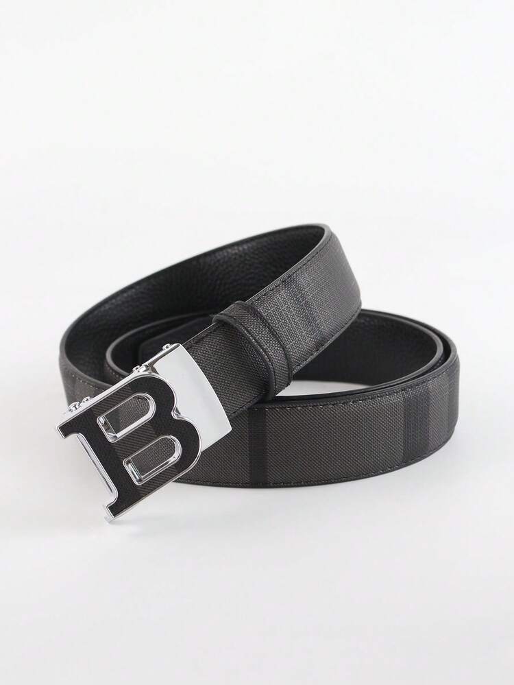 1pc Men's Casual Self-Buckle Belt, Suitable For Teens, Street Fashion, Summer Casual, Outdoor, Sports, Vacation, Travel, Graduation Gifts, Birthdays, Daily Wear - Multicolor - View 6