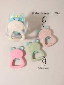 Đồ chơi gặm nướt bằng silicon chứa nước cho bé, que gặm nướt cho trẻ sơ sinh với cảm giác mát lạnh. - Nhiều màu - Xem 1