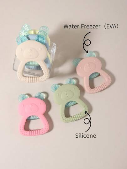Đồ chơi gặm nướt bằng silicon chứa nước cho bé, que gặm nướt cho trẻ sơ sinh với cảm giác mát lạnh.