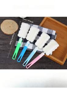 4/1 Pcs Sponge Brush Cup Cleaner With Detachable Long Handle, Mug Brush, Bottle Brush, Separate Package