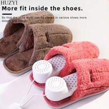 Essiccatore di scarpe alimentato a USB, asciugatore con tre velocità e timer, deodorante per scarpe, essiccatore di scarpe pieghevole intelligente, senza batteria, adatto per Ognissanti, Natale, asciugatura di scarpe calde per adulti, adatto per stivali e scarpe