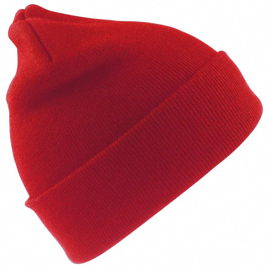 Result Wooly Heavyweight Knit Thermal Winter/Ski Hat (Red) - Red - View 1