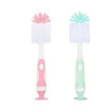 婴儿奶瓶刷 奶嘴清洁刷 尼龙奶瓶刷 水瓶清洁刷 长柄旋转杯刷 保温杯清洁刷