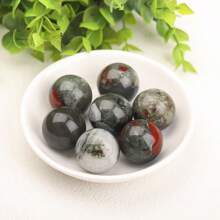 Bolas de esfera de pedra preciosa 20 mm Bola de esfera de cristal polido Bola de bolso fofa Mini pedras preciosas para decoração de casa