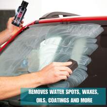 JB-XPCS 汽车玻璃油膜清洁剂、玻璃膜去除膏、汽车挡风玻璃油膜去除剂，适用于汽车和家庭，可去除涂层，使玻璃恢复透明