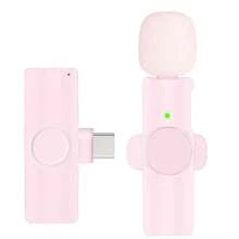 Wireless Lavalier Lapel Microphone For IOS TypeC Android Camera Plug-Play Professional Noise Reduction Recording Clip Mic For Creator Interview