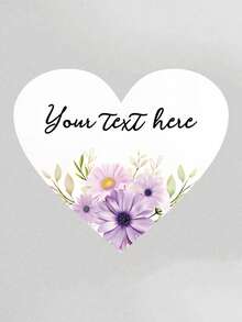 Customized Wedding Tags, Heart-Shaped Personalized Gift Labels, Customized Thank-You Gift Tags (Without Ropes), Suitable For Weddings, Party Gifts, Handicrafts, Christmas, And Gift Packaging - Multicolor - View 14