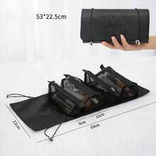 4-In-1 Detachable Minimalist Makeup Bag, Foldable Travel Cosmetic Organizer Pouch For Women Graduation - Multicolor - View 9