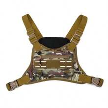 1pc Men's Water Resistant Chest Bag, Lightweight, Front Chest Pack For Running, Cycling, Workouts With Phone Holder And Extra Storage Suitable For Teen Summer Casual Outdoor Athletic Or Vacation Travel Or Graduation Gifts Or Birthday Dress Accessories Streetwear - Multicolor - View 12