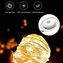 NetHong Outdoor Lights Lanterns String Light Retractable LED Strip Waterproof Camping Lamp IP65 - White - View 4