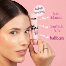 Primer para Rostro Acido Hialuronico Pink Up Face Primer - primer pink up - Ver 7