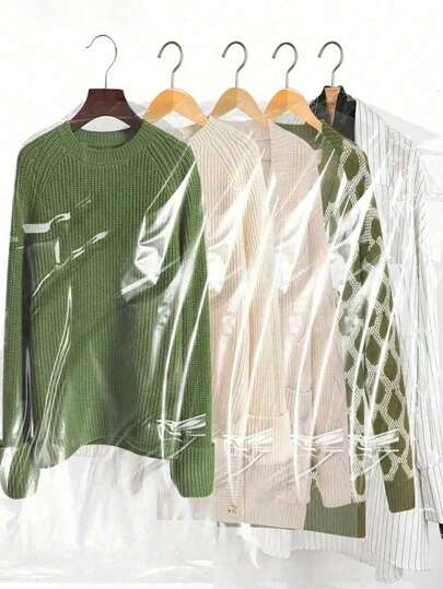 10/15 غطاء للملابس مقاوم للغبار، أكياس بلاستيكية شفافة لحفظ الملابس، أكياس معلقة للملابس، أكياس معلقة للتنظيف الجاف، أكياس قابلة لإعادة الاستخدام مقاومة للغبار، مناسبة للمعاطف والبدل للمدرسة والمكتب والمنزل والسفر للقمصان والبدل والفساتين والمعاطف، أكياس معلقة مقاومة للغبار (بدون علاقة) اليوم الوطني السعودي,اليوم الوطني,توزيعات اليوم الوطني السعودي شنطه,شنطه مدرسه,شنط مدرسيه للبنات منظمات,منظمات التسريحه,منظم اليوم الوطني السعودي,اليوم الوطني,هداياتخزين الملابس منظمي التخزين