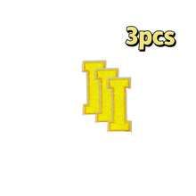 3/26 件 A-Z 3.15 英寸雪尼尔刺绣字母、熨烫补丁、缝制/熨烫装饰数字徽章、服装配饰（用于衣服、夹克、帽子、书籍、背包）、DIY 刺绣补丁 - 彩色 - 查看 186