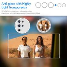 Rhinestone Camera Lens Tempered Glass Protective Film, 9H Hardness Tempered Glass Rear Camera Cover Screen Protector, Bling Anti-Scratch, Compatible With Samsung A14/A24/A34/A54, A15/A25/A35/A55, S23/S24/S25 Ultra Plus, 11 12 13 14 15 16 Pro Max Plus Lens Protector