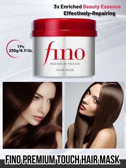 Fino Mască de păr Premium Touch, 3x esență de frumusețe îmbogățită, penetrare profundă, absorbție rapidă, reparație eficientă, ușor de utilizat