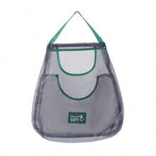 1 Sommer Obst- und Gemüse-Hängetasche für Zwiebel, Ingwer und Knoblauch Lagerung. Tragbare Netzttasche. Handgehaltene Cut Out atmungsaktive Haushaltslagerungstasche. Multifunktionale Küchen-Lagernetz-Tasche. Obst, Gemüse, Ingwer und Knoblauch Wandorganizer | Essenzielles Wohnzubehör