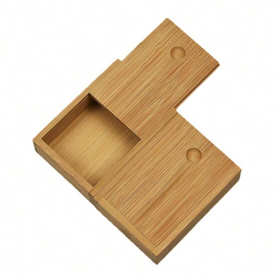 Bamboo Cards Storage Box Desktop Wooden Poker Playing Card Box For Case For Tarot Playing Games Table Board Deck Game
