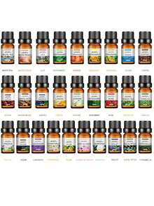 2pcs Water-Soluble Aromatherapy Essential Oils, 6pcs Gift Box Set Aromatherapy Essential Oils, 10ml Aromatherapy Essential Oils, 17 Scents, Suitable For Bedroom, Living Room, Candles, Diffuser Tablets, Diffuser Stones, Diffuser, Humidifier, Christmas - New 1 - View 3