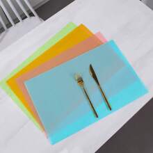 2pcs Multi-Color Fridge Anti-Freeze Mats, Waterproof, Oil-Proof, Anti-Slip Placemats For Dining Table, Home Dust-Proof, Shock-Absorbent Pads For Shelves, Cabinets, Drawers, Suitable For Refrigerators, Cupboards, Shelves, Glass Boards ,Dehumidifier For Home