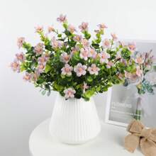 2/4/6 Stücke simulierte Eukalyptus-Blumen werden für Vasen, Wanddekoration, Blumenarrangements, künstliche Pflanzen, UV-Schutz, Künstliche Blumen, grüne Sträucher, Pflanzendekoration, Outdoor-Pflanzenhänger, Blumentöpfe, Heim- und Gartendekoration verwendet