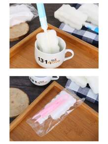 4/1 Pcs Sponge Brush Cup Cleaner With Detachable Long Handle, Mug Brush, Bottle Brush, Separate Package