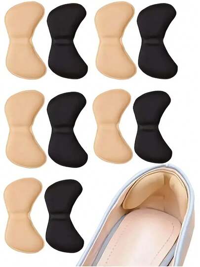 Soft Foam Shoe Insoles, High Heel Inserts, Heel Pads, Foot Pads,Shoes And Boots Accessories, Back To School Supplies